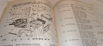 ŠKODA 110R – katalog seznam náhradních dílů Š110R - 9