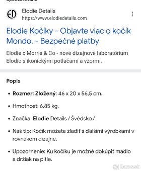 PREDANY Elodie mondo stroller Meadow blossom - 9