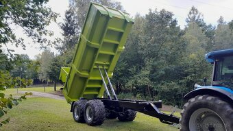 Traktorový návěs,Príves,Vlek za Traktor,Vlečka,Dumper 19t - 9