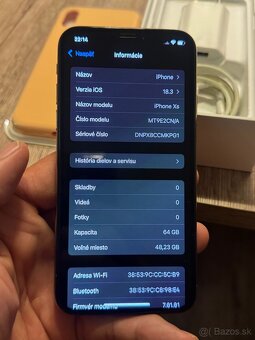 Predam Iphone XS 64 gb gold - 9
