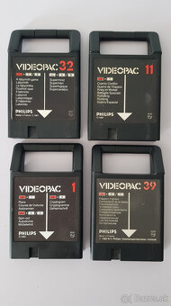 Philips Videopac G7000 (1980) – 4 hry, 2 joysticky + adaptér - 9