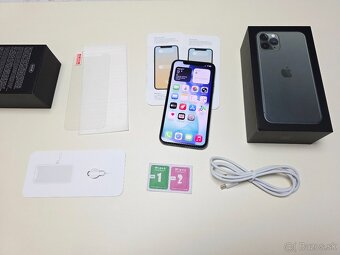 Apple iPHONE 11 PRO GREEN ,ZDRAVIE BATERKY 100% - 9