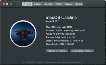 Apple iMac 21,5" Late 2013 - 9