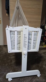 Detská postieľka, kolíska - 9