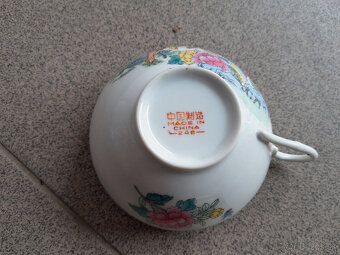 Čínsky porcelán kávová/čajová súprava - 9