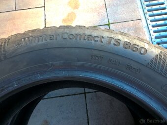 2 ks ZIMNÉ 185/60 R16 86H CONTINENTAL 7 mm 2020 LEN 15-€/kus - 9