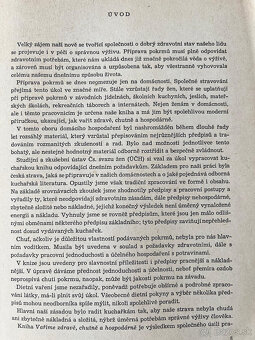 Kucharska kniha z 1961: "Varime zdrave, chutne a hospodarne - 9