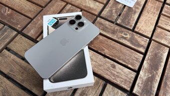 Vymenim iPhone 15 Pro Max 256gb Natural v zaruke + obaly - 9