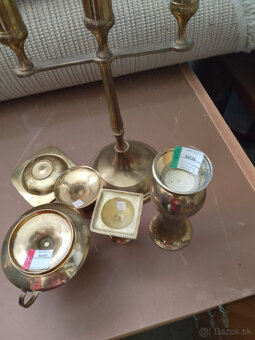 Predám ústnu harmoniku,striebornú lyžičku,dekoračné predmety - 9