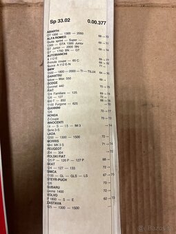 Stěrače Arman Fiat 33cm - 9