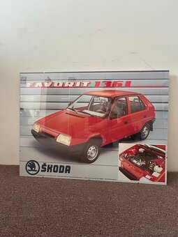 Retro plagáty v rámoch - 9