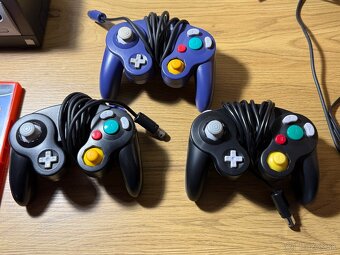Nintendo gamecube DOL-001 modifikovaná konzola plus ovladače - 9