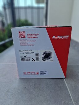 Predám prilbu LS2 XS - 9