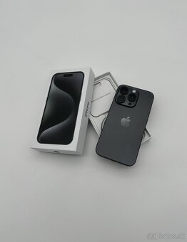 iPhone 15 Pro 256GB Black Titanium + ZÁRUKA - 9