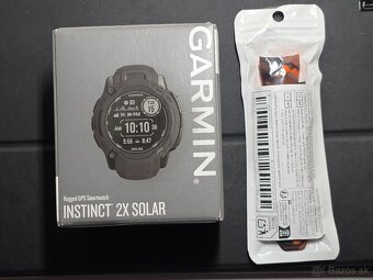 Predám hodinky Garmin Instinct 2X Solar Gray - 9
