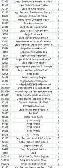 Predám zbierku LEGA - 9