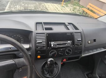 Vw T5 valník 2.5 TDI 96kw 4x4 6 miestny - 9