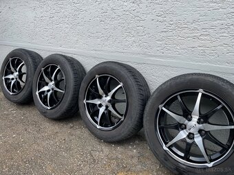 Kolesá - Kolesa 5x110 sada s pneu 205/55 R16 - 9