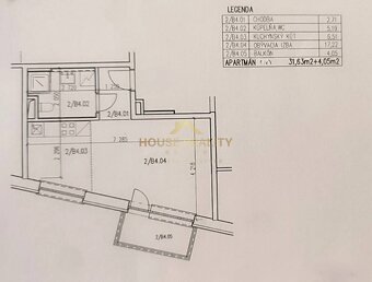 Novostavba 1 izbový byt s balkónom, Pekná cesta, Bratislava - 9