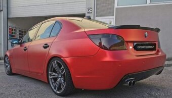 Lipo spoiler kridlo na kufor pre BMW rada 5 E60 - 9