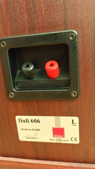DALI 606 – legendárne dánske stĺpové HiFi reproduktory - 9