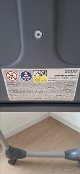 Detská jedálenská stolička ZOPA Monti 2
2 osoby si kúpil - 9