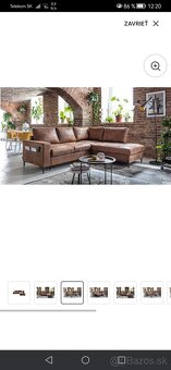 Rohová rozkladacia sedačka - 9