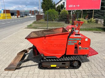 Samonakladací minidumper Hinowa HS1100 pásový fúrik - 9