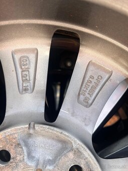 Predám letnú sadu kolies Hyundai i20 4x100 R15, 185/65R15 - 9