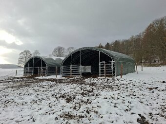 Prístrešok pre zvierata 10x10 m - 9