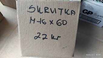 skrutky, podložky, matice na halu - 9