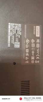 Predám notebook Lenovo V310-15ISK,CPU Intel Core i3-6100U - 9