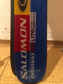 SALOMON Crossmax L170 lyže + lyžiarky Dalbello - 9