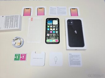 APPLE IPHONE 11 64GB BLACK ,ZDRAVIE BATERKY 100% - 9