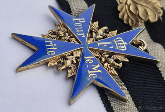 Pre zásluhy s dubovými listami 1918 Wagner - 9