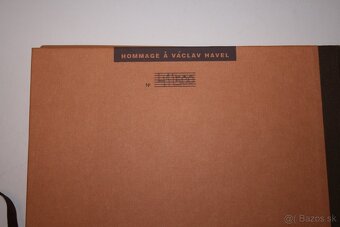 Bibliofília  albumu  Hommage à Václav Havel... - 9