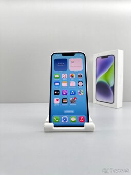 iPhone 14 PURPLE 128GB TOP STAV ORIGINÁL - 9