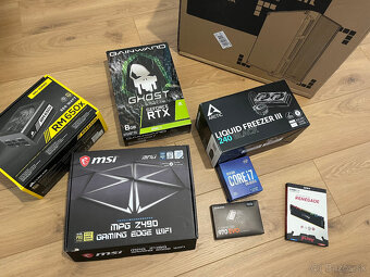 Predám herný PC i7-10700kf RTX3060Ti 32GB RAM - 9