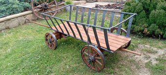 Starý drevený voz - rebriňak - 9