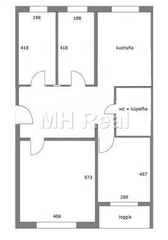 BUDAPEŠTIANSKA - Ťahanovce čiastočne zrek. 4 iz. byt - 9