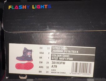 Zimné topánky Kappa v.32/33 poštovné v cene 15eur - 9