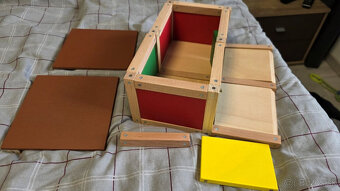 Detská drevená magnetická stavebnica G02 - 9