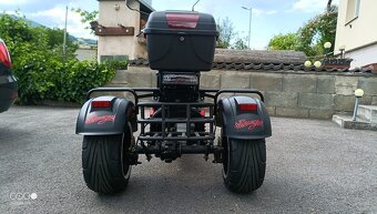 Elektrickú kolobežku Harley trojkolesový výkonný2000 W motor - 9
