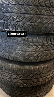 Disky 5Jx14 ET 39 + 2 sady gum 165/70 R14 - 9
