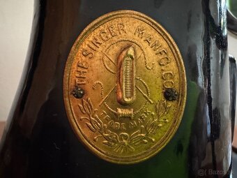 Šijací stroj Singer, edícia Gold Sphinx, ročník 1905 - 9