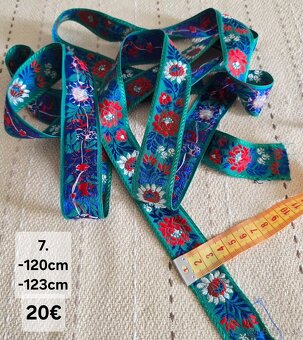 Stary kroj stuhy čepce zápästky - 9