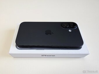 APPLE IPHONE 16 128GB BLACK TOP STAV,ZDRAVIE BATERKY 99% - 9