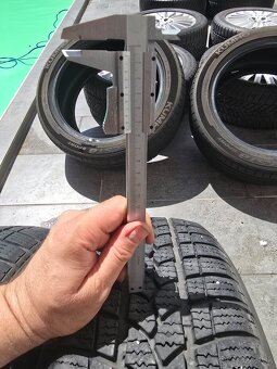 4x zimne pneu 195/55 R16 6mm - 9