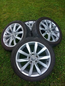 Alu disky VW Elektróny Kolesa 5x112 R17 Škoda,Audi,Seat - 9