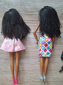 Nová bábika Barbie Extra, Color Reveal, černoška - 9